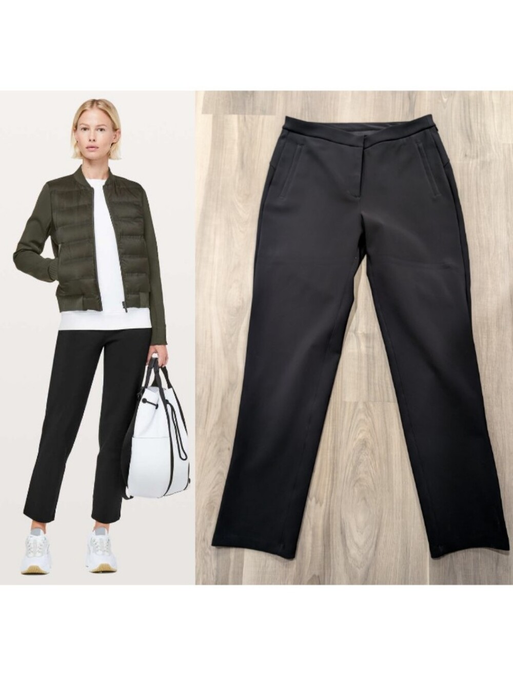 Lululemon | On The Move Pant 28 Inch Trousers In Black